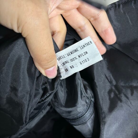 Pelle Club Black Leather Mini Pencil Skirt Sz 8 - Picture 5 of 11
